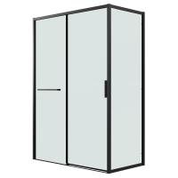Боковая стенка Grossman Style 200.K33.05.80.21.00 (80х195) черный матовый,стекло прозрачное, 1 место