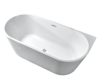 Ванна пристенная Grossman Cristal GR-16072 (160x80x58),1 место