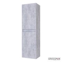 Пенал подвесной Grossman ЭДВАНС-35 см цемент светлый