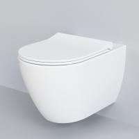 Унитаз Queen 113T20001R (570*360*400) БЕЛЫЙ подвесной БЕЗОБОДКОВЫЙ, 1 место