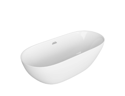 Ванна пристенная Grossman Classic GR-12501 (160х75x58) белый,1 место