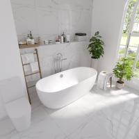 Ванна отдельностоящая Grossman Classic GR-2502 (160х80х58) цвет белый,1 место