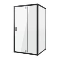 Душевое ограждение Niagara Nova NG-83-9AB-A70B 90x70x195 прямоугольник, дверь распашная