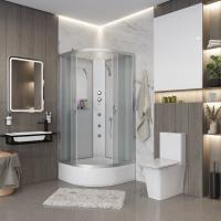 Душевая кабина Niagara NG 3302-14BKG Гидромассажная без крыши