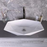Раковина Grossman Diamond GR-3030 (600х415х130) белая,1 место