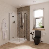 Душевой уголок Niagara NG 6816-08 Black