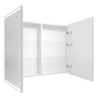 Шкаф-зеркало "МЕРКАДО-100 см" универсал. с LED подсветкой