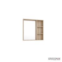 Зеркало Grossman ФЛАЙ-70 см дуб сонома