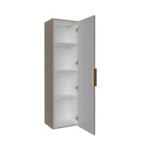 Пенал подвесной "БЛИСС-35 см" универсальный, бежевый матовый