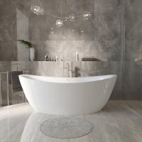 Ванна отдельностоящая Grossman Galaxy GR-1402 (180х85х65) цвет белый,1 место