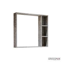 Зеркало Grossman ФАЛЬКОН-80 см бетон