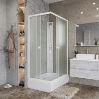 Душевая кабина Niagara Promo P110/80/26Q/MT/BK (110х80х200) 4 места