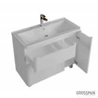 Тумба напольная Grossman АДЕЛЬ-90 см с 2-я ящиками белая