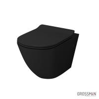 Унитаз подвесной Grossman GR-4411BS черный