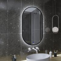 Зеркало NERO-промо BLACK (500*900*45) LED с сенсорным выключателем