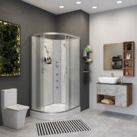 Душевая кабина Niagara NG 3312-14RBKG Без крыши