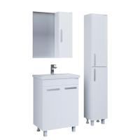 Тумба напольная "НЕО-60 см" в краске, белая (ум.Фостер-60)