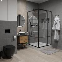 Душевой уголок Niagara NG 0200-08 Black
