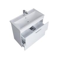 Тумба напольная "НЕО-80 см" с 2-я ящ. белая (ум.Фостер-80)