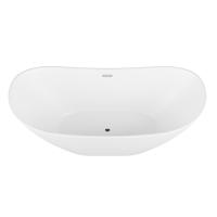 Ванна отдельностоящая Grossman Galaxy GR-2103M (180х77х72) цвет белый матовый,1 место