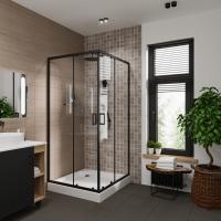 Душевой уголок Niagara NG 6809-08 Black