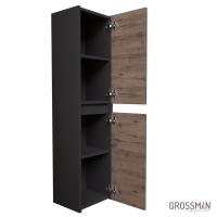 Пенал подвесной Grossman СМАРТ-30 см веллингтон/графит