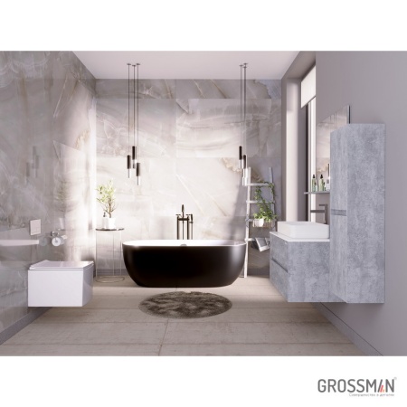 Отдельностоящая ванна Grossman GR-2501 M Black