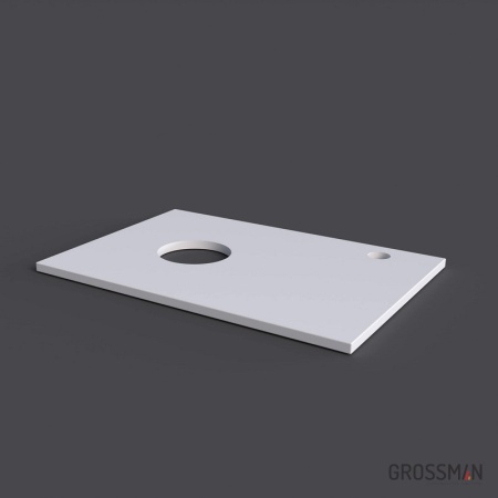 Столешница Grossman ФЛАЙ-70 см белая