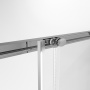 Душевое ограждение Niagara Nova NG-6630-34 (100х100х195) квадрат,хром,двери раздвижные,стекло прозрачное,1 место