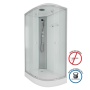 Душевая кабина Niagara Eco E120/80/13L/MT (120х80х215) низкий поддон(13см),стекло матовое,3 места