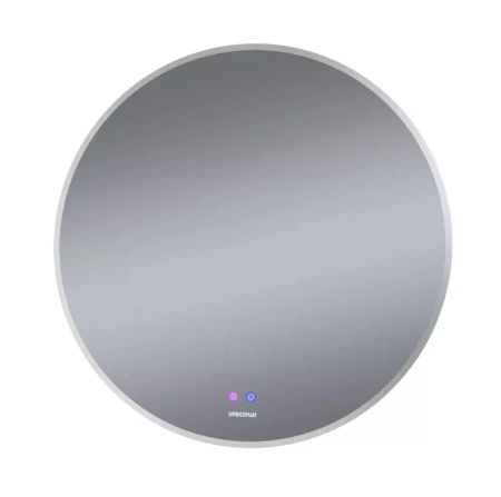 Зеркало Grossman Cosmo-норма 70 х 70 см, LED подсветка, подогрев, 197070