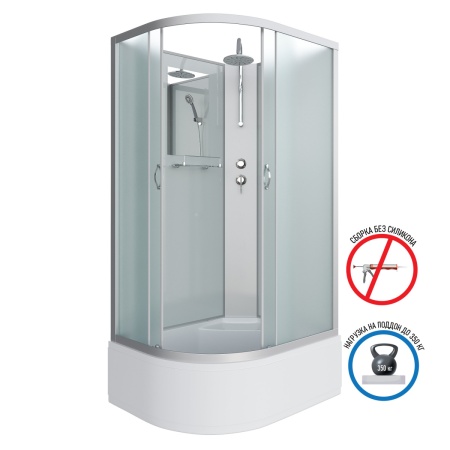 Душевая кабина Niagara NG 2310-14RBKT Без крыши