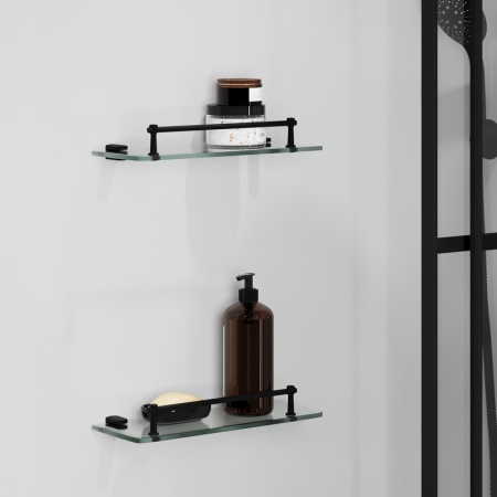 Душевая кабина Niagara Standart ST120/80/15QR/KL/BKT (120х80х225) поддон низкий(15см),черный,стекло прозрачное,3 места