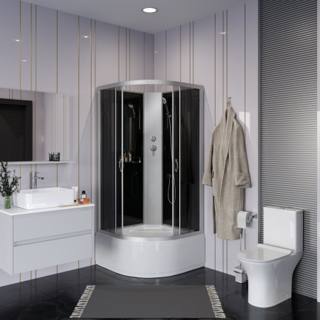 Душевая кабина Niagara NG 2507-14BK Без крыши