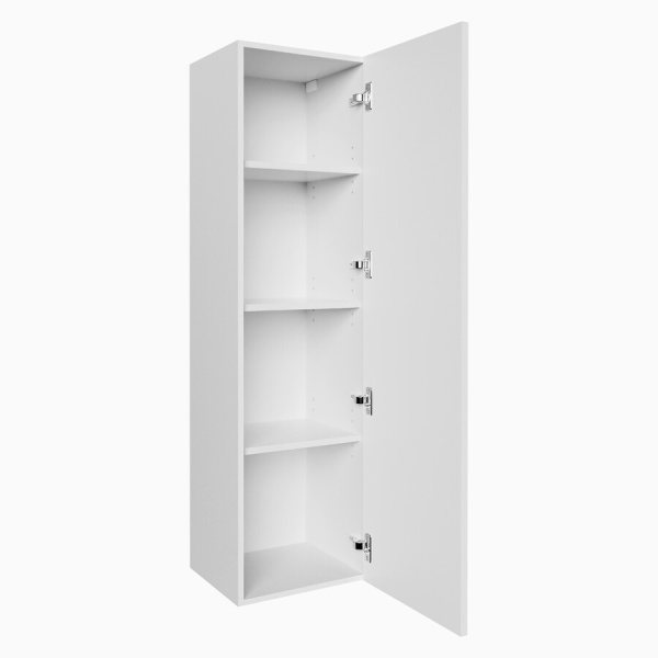 Пенал подвесной "ЛУКСОР-35 см" универсальный, белый матовый