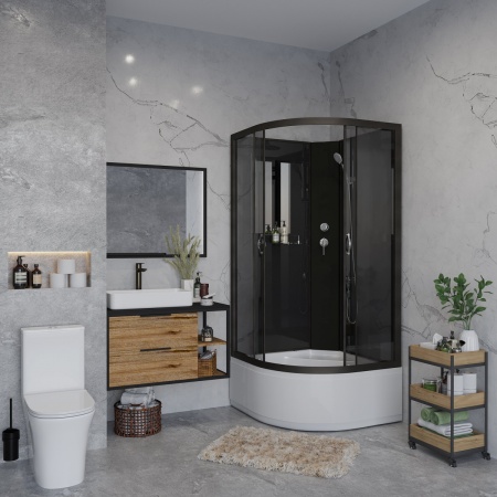 Душевая кабина Niagara NG 6508-14BK Без крыши