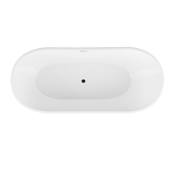 Ванна отдельностоящая Grossman Galaxy GR-2102 (170х75х72) цвет белый,1 место