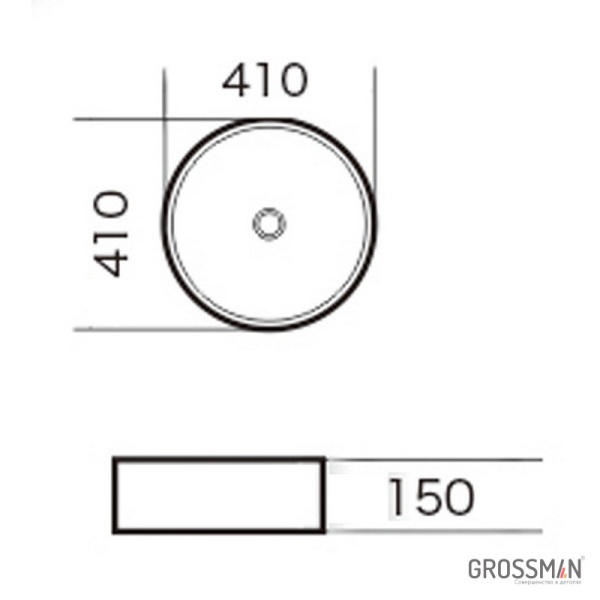 Раковина Grossman GR-3013