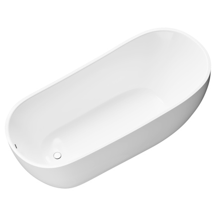 Ванна отдельностоящая Grossman Galaxy GR-1403 (170х75х72) цвет белый,1 место