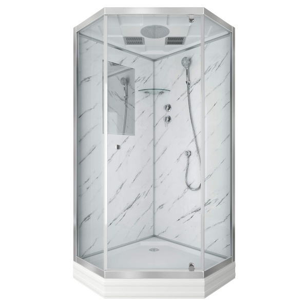 Душевая кабина Niagara Lux 7701DM Мрамор