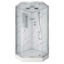 Душевая кабина Niagara Lux 7701DM Мрамор