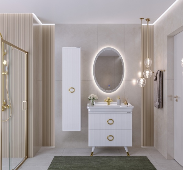 Зеркало АТРИО (600*1000*45) LED с сенсорным выключателем и подогревом