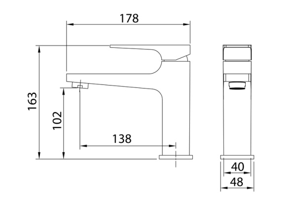 Смеситель для раковины Grossman Classic 510.K35.04.320 золото сатиновый,1 место
