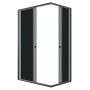 Душевое ограждение Niagara Eco NG-1129-14QT (120х90х190) прямоугольник,раздвижное,черный,стекло тонированное,1 место