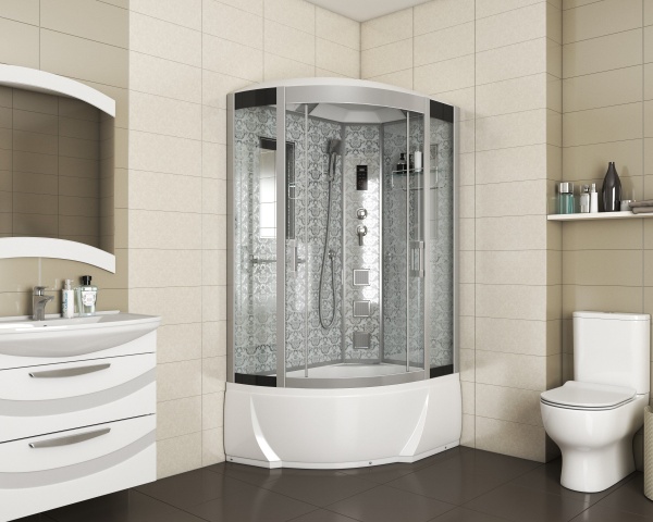 Душевая кабина Niagara Lux 7712WR Белая