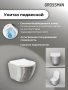 Комплект 3 в 1: Grossman инсталляция 900.K31.01.000+клавиша 700.K31.02.100.100 хром глянцевый+унитаз GR-4455SWS, 3 места