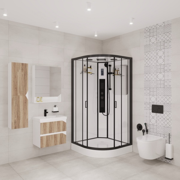 Душевая кабина Niagara NG 6902G-01 Black