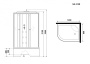 Душевая кабина Niagara Ultra NG 310-01R Правая