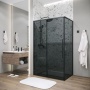 Боковая стенка Grossman Galaxy 200.K33.01.100.21.10 (100х195) черный матовый,стекло тонированное, 1 место