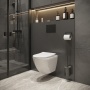 Унитаз подвесной Niagara Vista NG-9301 (495х365х375) безободковый с тонкой крышкой,микролифт,1 место